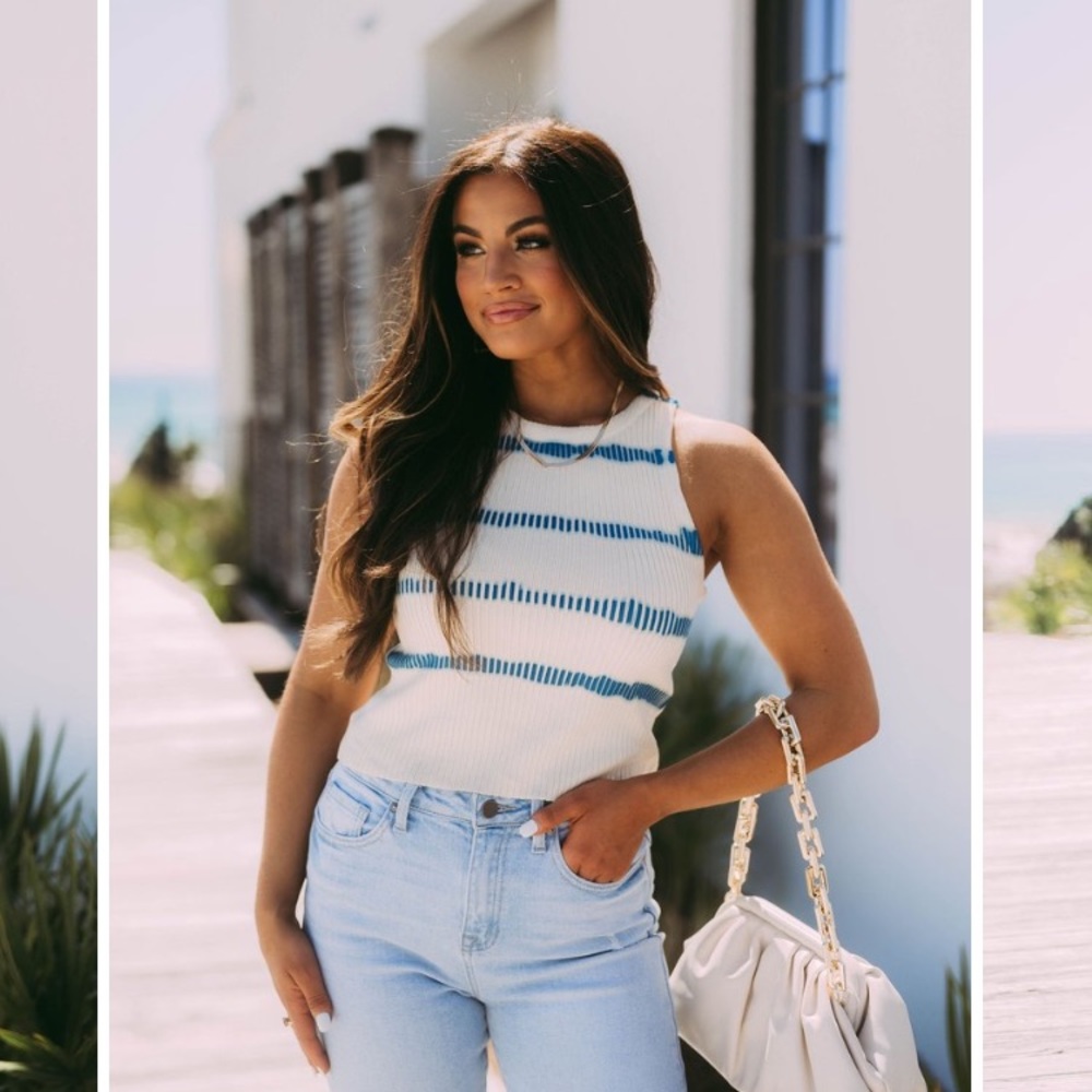Sweater crop top